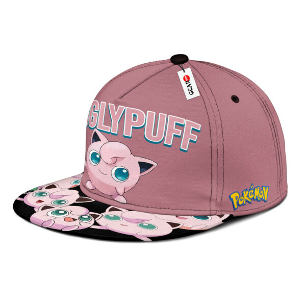 Jigglypuff Snapback Hat Custom Pokemon Anime Hat Gifts for Otaku 2