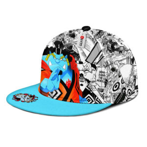 Jinbe Snapback Hat Custom One Piece Anime Hat Mix Manga 6