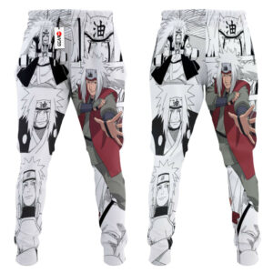 Jiraiya Custom NRT Anime Jogger Pants Merch Manga Style 5