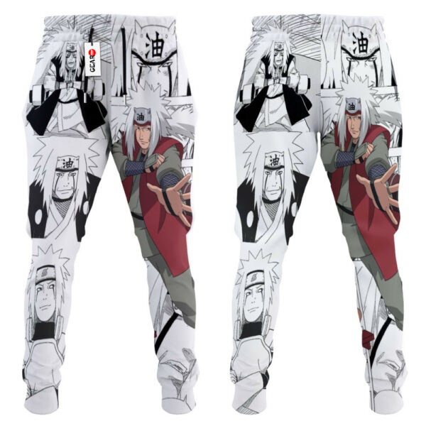 Jiraiya Custom NRT Anime Jogger Pants Merch Manga Style 3