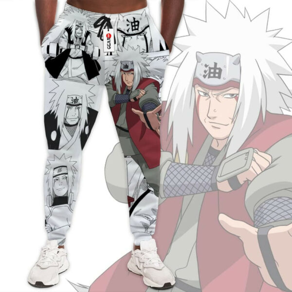 Jiraiya Custom NRT Anime Jogger Pants Merch Manga Style 1