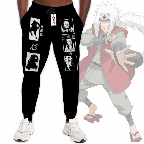 Jiraiya Jogger Pants Custom Anime NRT Sweatpants Merch 1