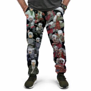 Jiraiya Jogger Pants Fleece Custom NRT Characters Anime Sweatpant 6