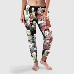 Jiraiya Jogger Pants Fleece Custom NRT Characters Anime Sweatpant 7