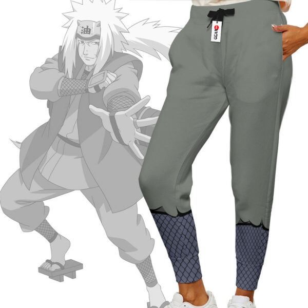 Jiraiya Joggers Anime Sweatpants Custom Merch For Otaku 2