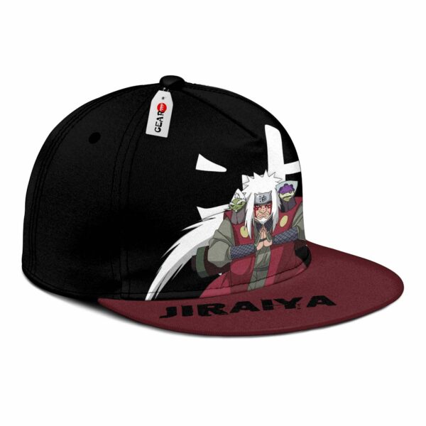Jiraiya Snapback Hat Custom NRT Anime Hat 3