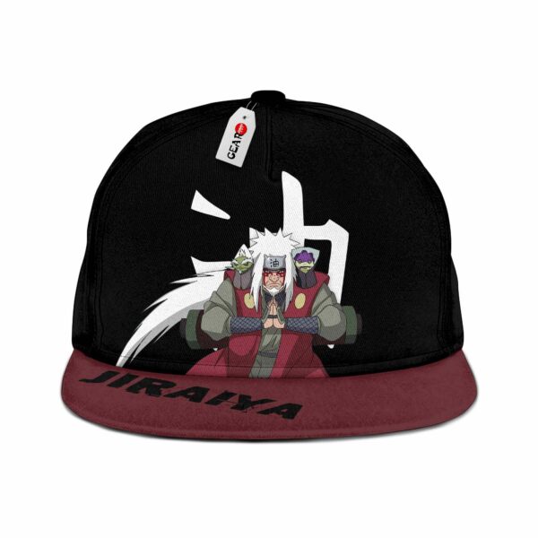 Jiraiya Snapback Hat Custom NRT Anime Hat 1