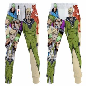 Jobin Higashikata Sweatpants Custom Anime JJBAs Jogger Pants Merch 7