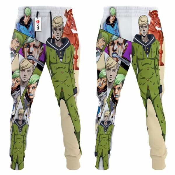 Jobin Higashikata Sweatpants Custom Anime JJBAs Jogger Pants Merch 4