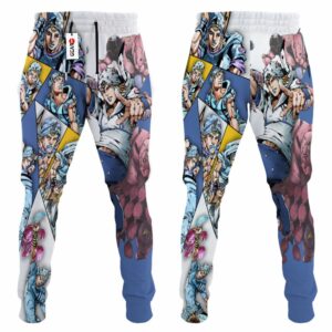 Johnny Joestar Sweatpants Custom Anime JJBAs Joggers Merch 7