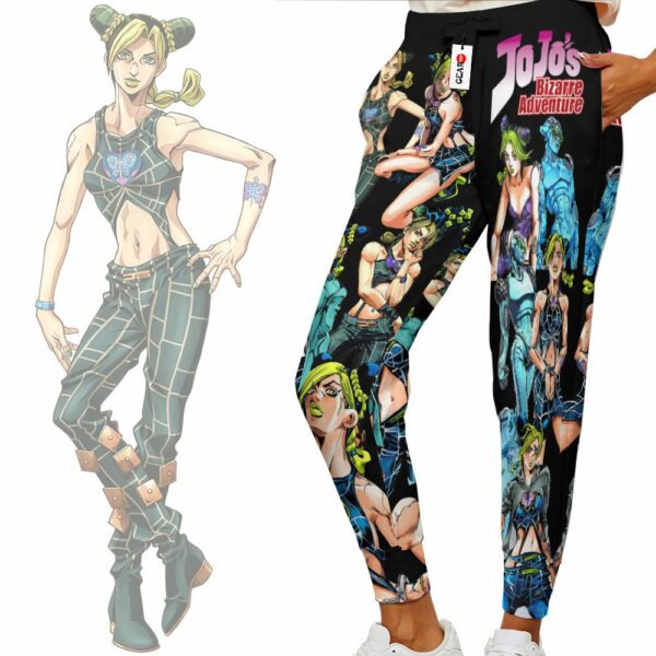Jolyne Cujoh Sweatpants Custom Anime JJBAs Jogger Pants Merch 2