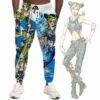 Kakashi Hatake Joggers Custom Anime Sweatpants Tie Dye Style Merch 9