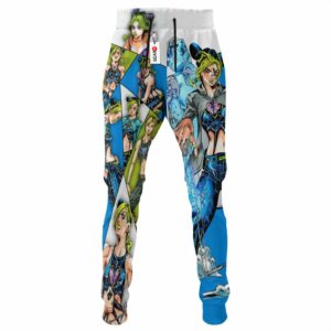 Jolyne Cujoh Sweatpants Custom Anime JJBAs Jogger Pants Merch Great Gift 6