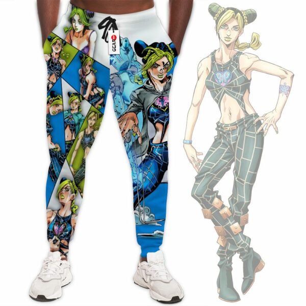 Jolyne Cujoh Sweatpants Custom Anime JJBAs Jogger Pants Merch Great Gift 1