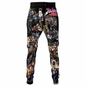 Jonathan Joestar Sweatpants Custom Anime JJBAs Jogger Pants Merch 6