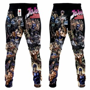 Jonathan Joestar Sweatpants Custom Anime JJBAs Jogger Pants Merch 7