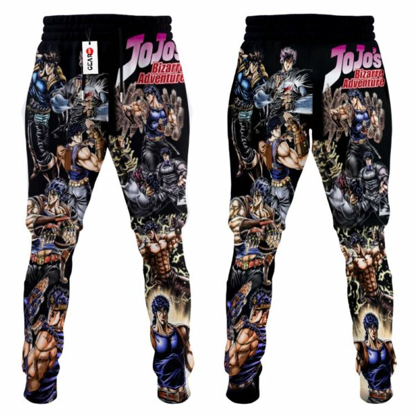 Jonathan Joestar Sweatpants Custom Anime JJBAs Jogger Pants Merch 4