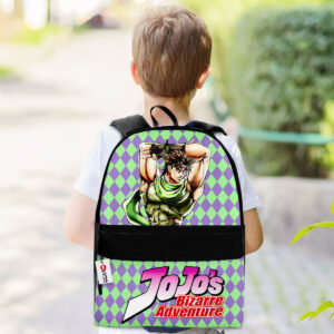 Joseph Joestar Backpack Custom JJBA Anime Bag 5