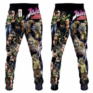 Joseph Joestar Sweatpants Custom Anime JJBAs Jogger Pants Merch 7