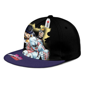 Josuke Higashikata Snapback Hat Custom JJBA Anime Hat for Otaku 6