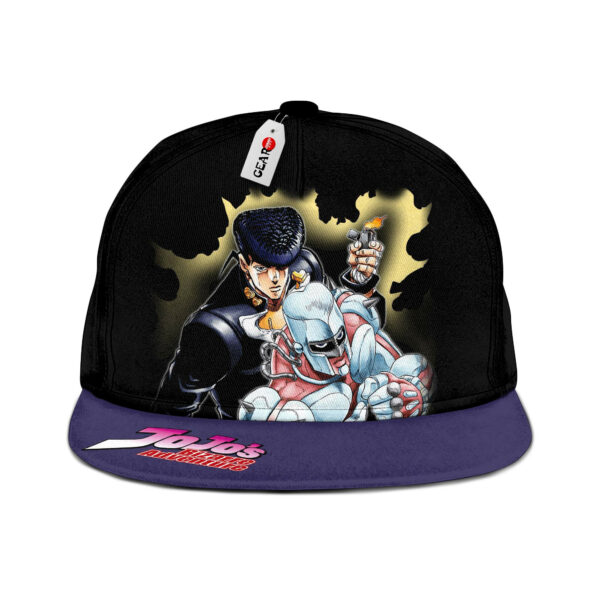 Josuke Higashikata Snapback Hat Custom JJBA Anime Hat for Otaku 1