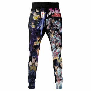 Josuke Higashikata Sweatpants Custom Anime JJBAs Joggers Merch 6