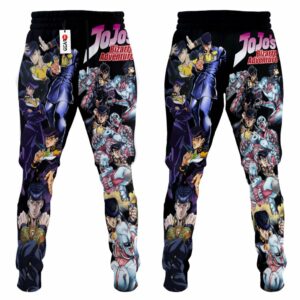 Josuke Higashikata Sweatpants Custom Anime JJBAs Joggers Merch 7