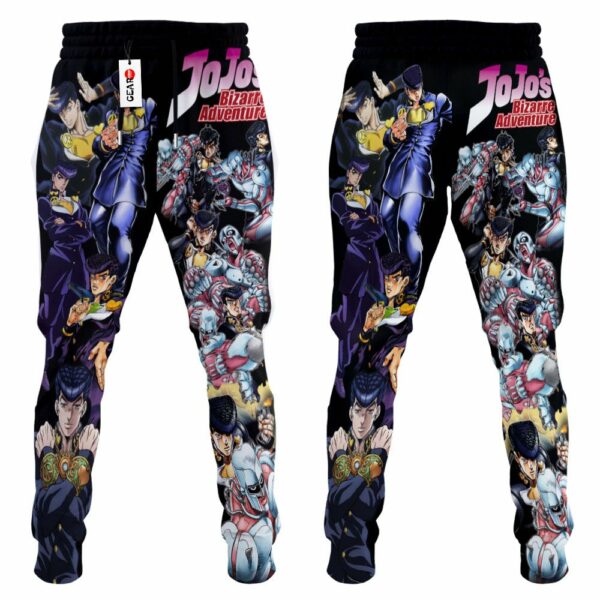 Josuke Higashikata Sweatpants Custom Anime JJBAs Joggers Merch 4