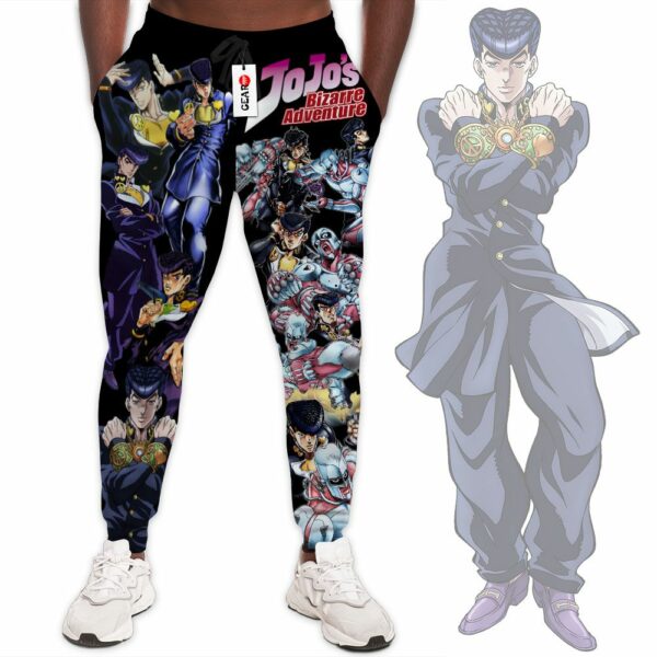 Josuke Higashikata Sweatpants Custom Anime JJBAs Joggers Merch 1