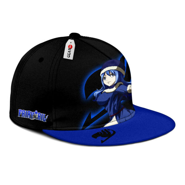 Juvia Lockser Snapback Hat Custom Fairy Tail Anime Hat for Otaku 2