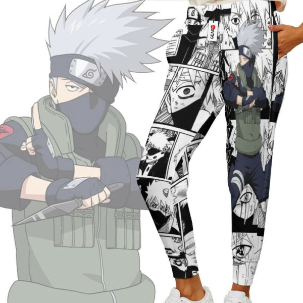 Kakashi Hatake Custom NRT Anime Jogger Pants Merch Manga Style 2