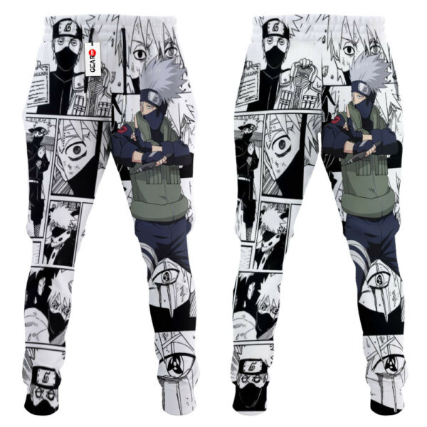 Kakashi Hatake Custom NRT Anime Jogger Pants Merch Manga Style 3