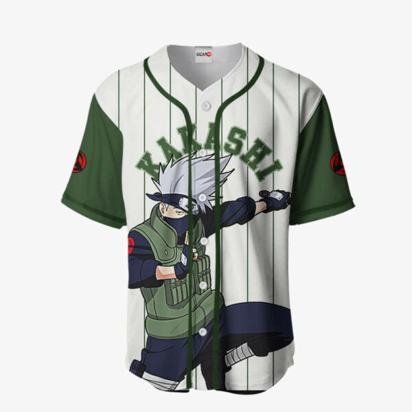 Kakashi Hatake Jersey Shirt Custom Anime Merch Clothes for Otaku 2