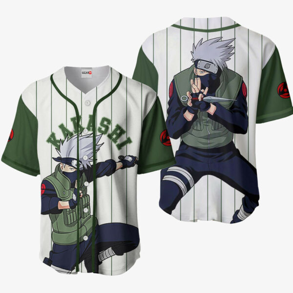 Kakashi Hatake Jersey Shirt Custom Anime Merch Clothes for Otaku 1