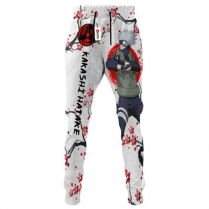 Kakashi Hatake Joggers NRT Anime Sweatpants Custom Merch Japan Style 6