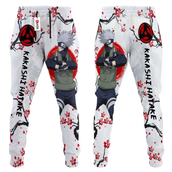 Kakashi Hatake Joggers NRT Anime Sweatpants Custom Merch Japan Style 4