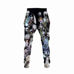 Kakashi Jogger Pants Fleece Custom NRT Characters Anime Sweatpant 6