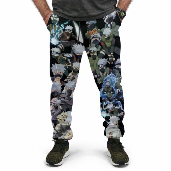 Kakashi Jogger Pants Fleece Custom NRT Characters Anime Sweatpant 1