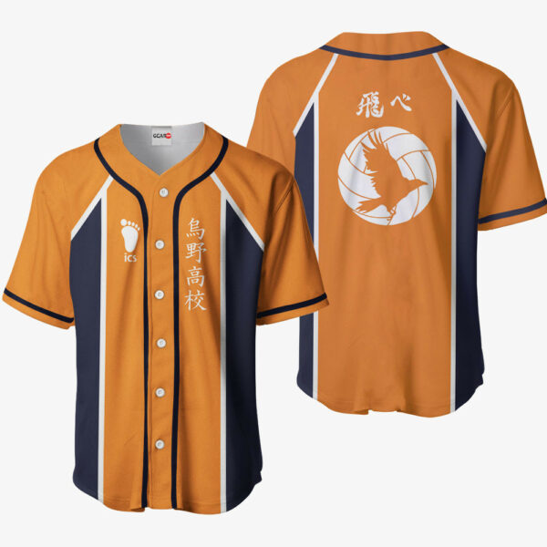 Karasuno Jersey Shirt Custom Haikyuu Anime Merch Clothes 1