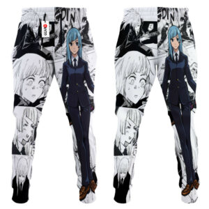 Kasumi Miwa Joggers Jujutsu Kaisen Anime Sweatpants Custom Merch Manga Style 6