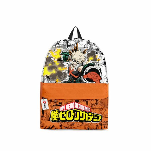 Katsuki Bakugo Backpack Custom My Hero Academia Anime Bag Manga Style 1