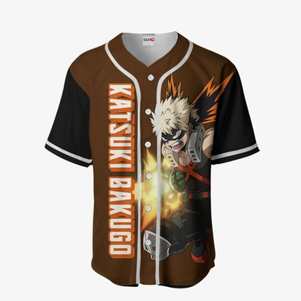 Katsuki Bakugo Jersey Shirt Custom My Hero Academia Anime Merch Clothes 2