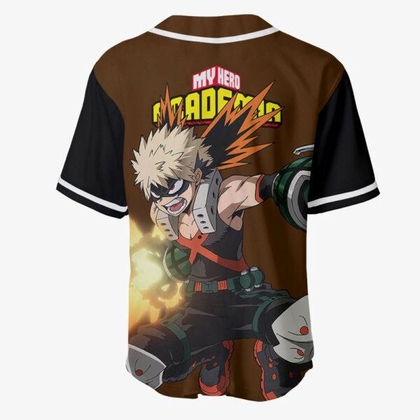 Katsuki Bakugo Jersey Shirt Custom My Hero Academia Anime Merch Clothes 3