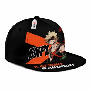 Katsuki Bakugou Hat Cap My Hero Academia Anime Snapback Hat 6