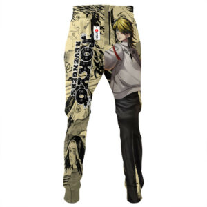 Kazutora Hanemiya Joggers Custom Anime Tokyo Revengers Sweatpants Mix Manga 6