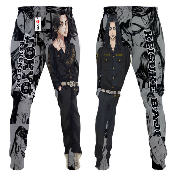 Keisuke Baji Joggers Custom Anime Tokyo Revengers Sweatpants Mix Manga 4