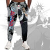 Nezuko Jogger Pants Custom Uniform Kimetsu Anime Sweatpants 8