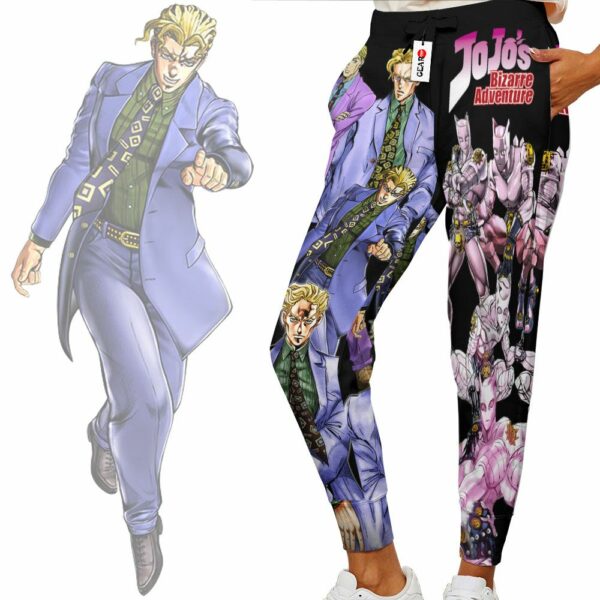 Killer Queen Sweatpants Custom Anime JJBAs Jogger Pants Merch 2