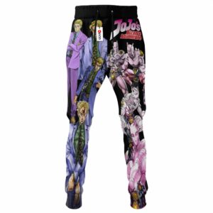 Killer Queen Sweatpants Custom Anime JJBAs Jogger Pants Merch 6