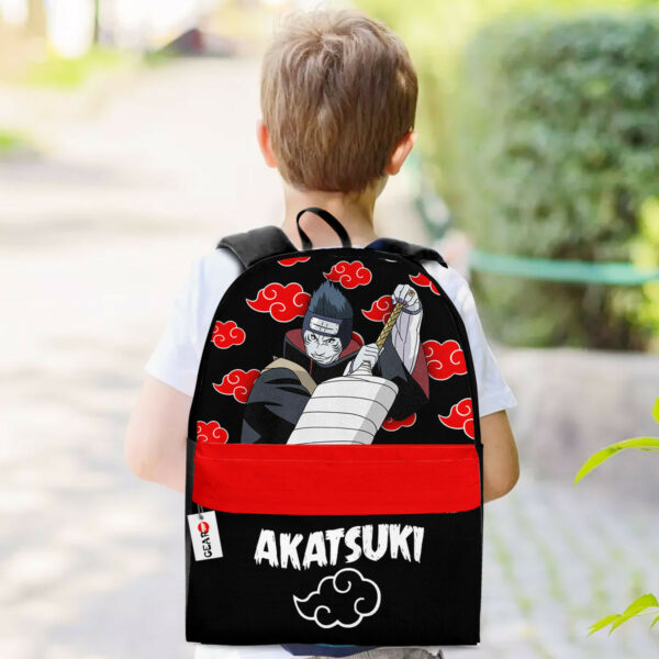 Kisame Hoshigaki Backpack Akatsuki Custom NRT Anime Bag for Otaku 3